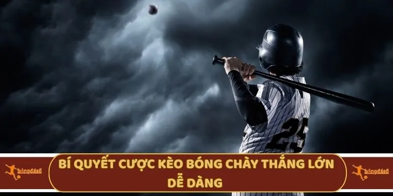 Bí quyết cược kèo bóng chày thắng lớn dễ dàng