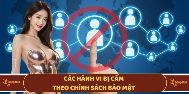 Các hành vi bị cấm theo chính sách bảo mật