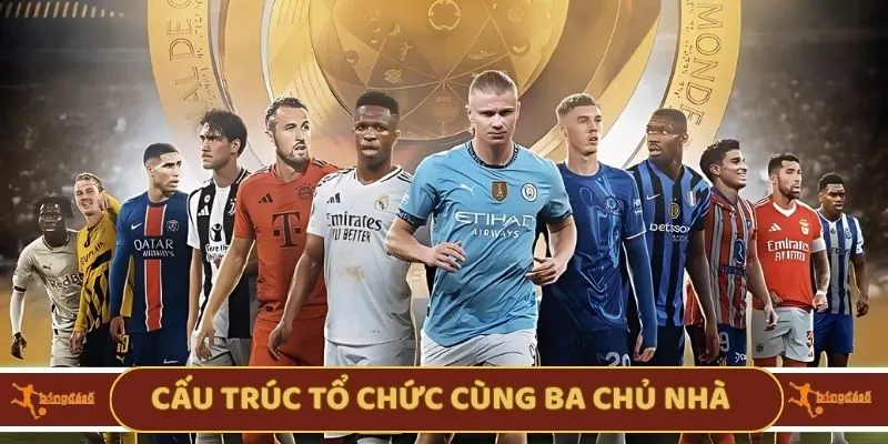 Cấu trúc tổ chức cùng ba chủ nhà 