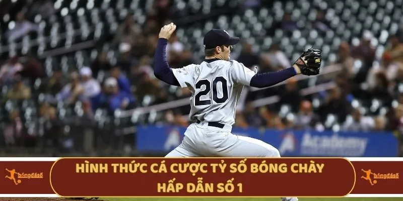 Hình thức cá cược tỷ số bóng chày hấp dẫn số 1