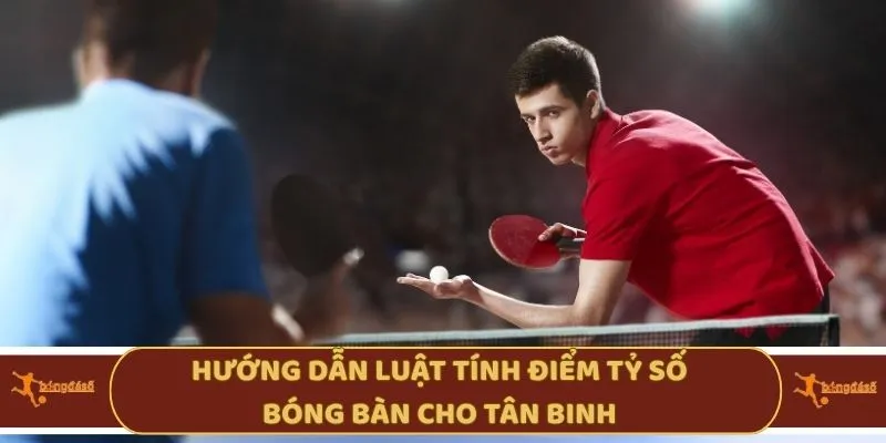 Hướng dẫn luật tính điểm tỷ số bóng bàn cho tân binh