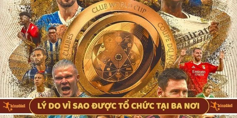 Lý do vì sao được tổ chức tại ba nơi