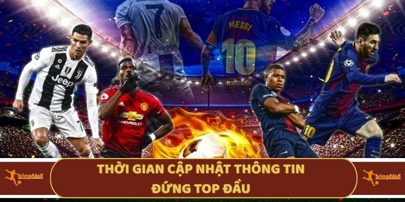 Thời gian cập nhật thông tin đứng top đầu